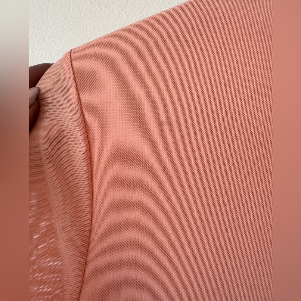Pink Boutique Long Sleeve Dress with Cool Details New Large - Picture 6 of 10